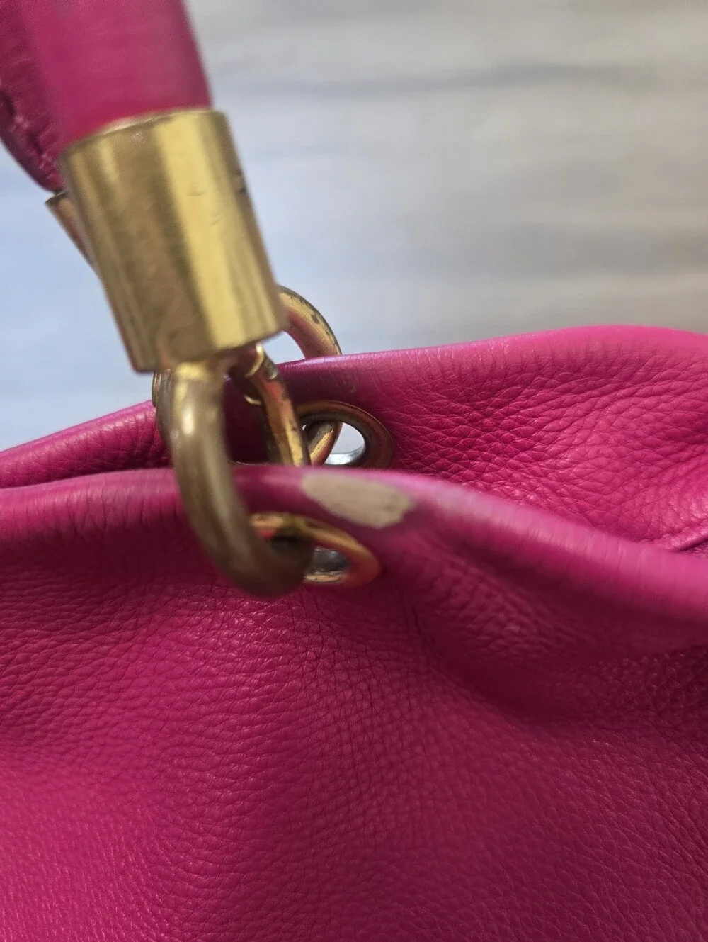 Marc by Marc Jacobs Too Hot to Handle satchel Hot Pink Leather Fun Boho